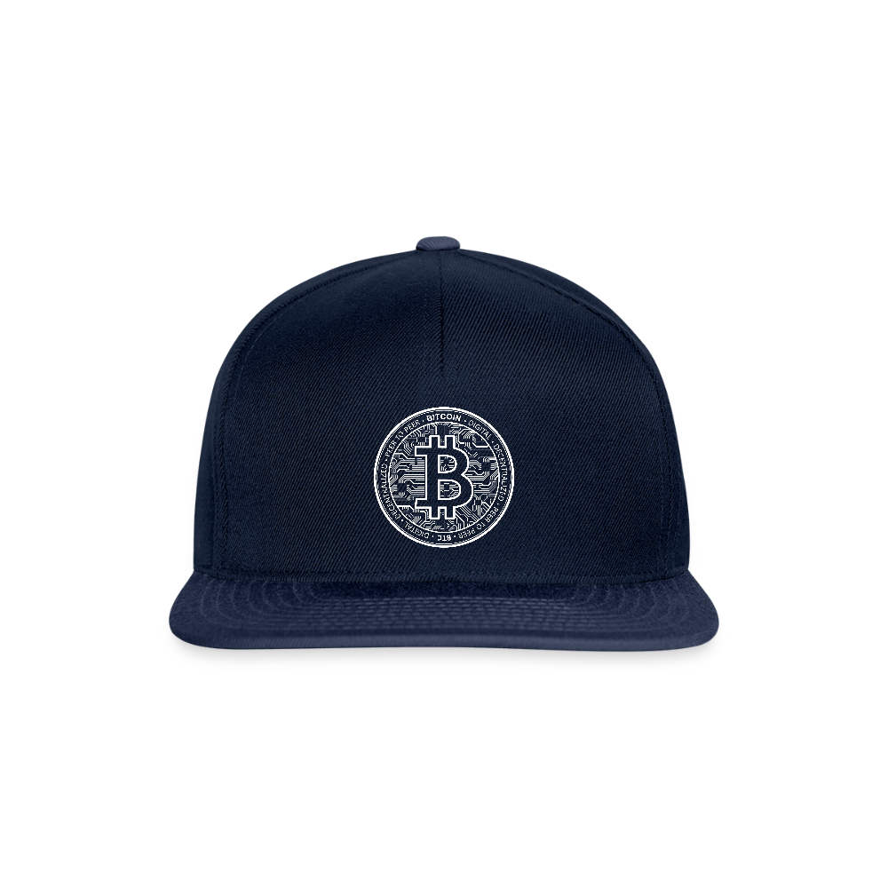 Snapback Cap - navy/navy