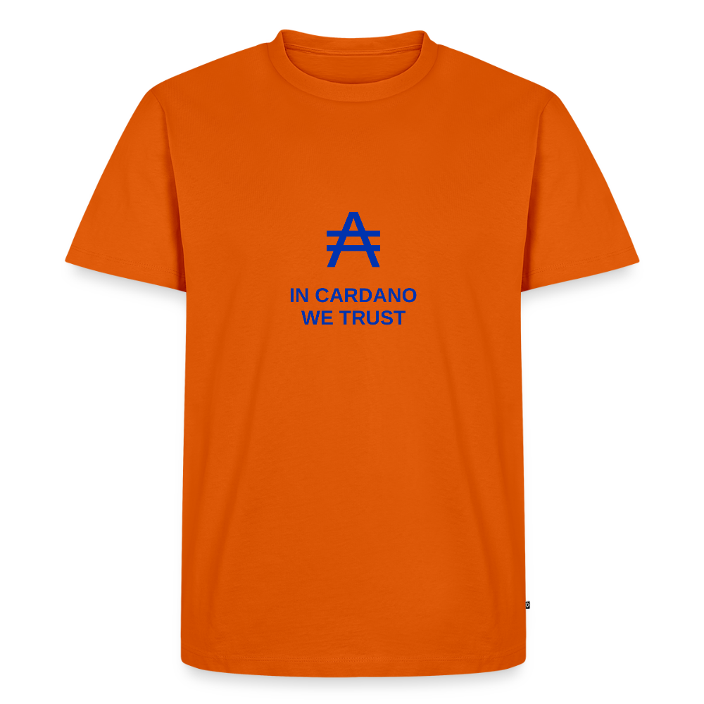 Premium T-Shirt Cardano - orange