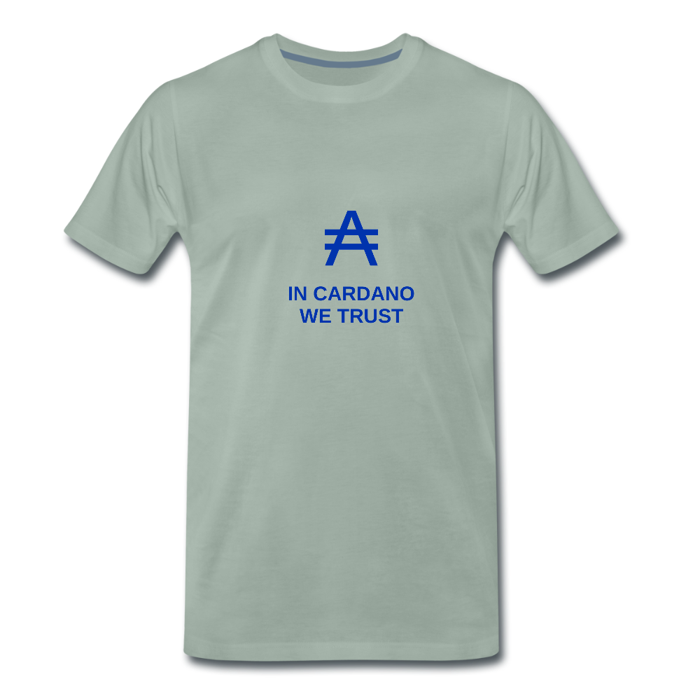 Premium T-Shirt Cardano - steel green