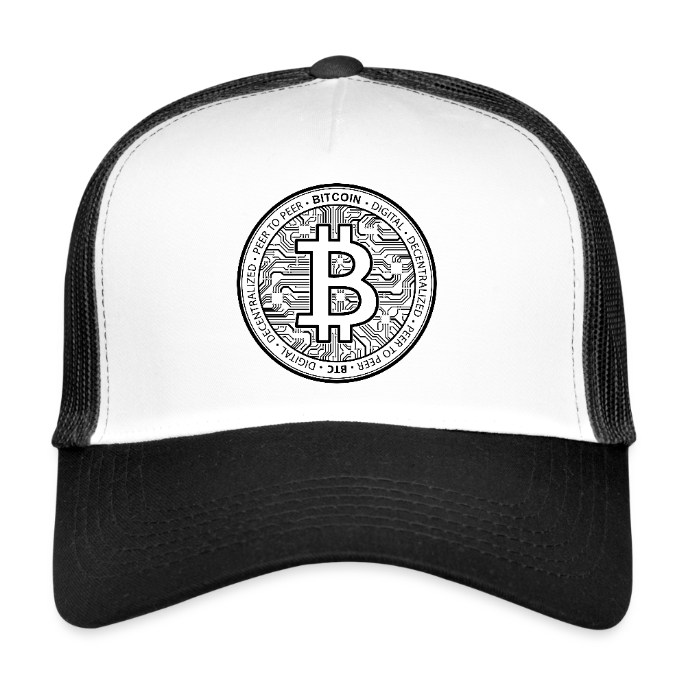 BTC Cap - white/black