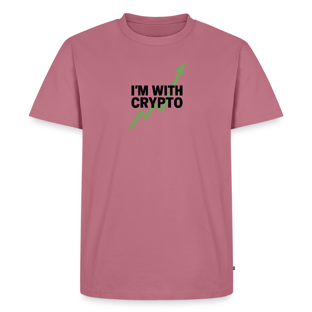 Premium T-Shirt I'm with Crypto - Mauve