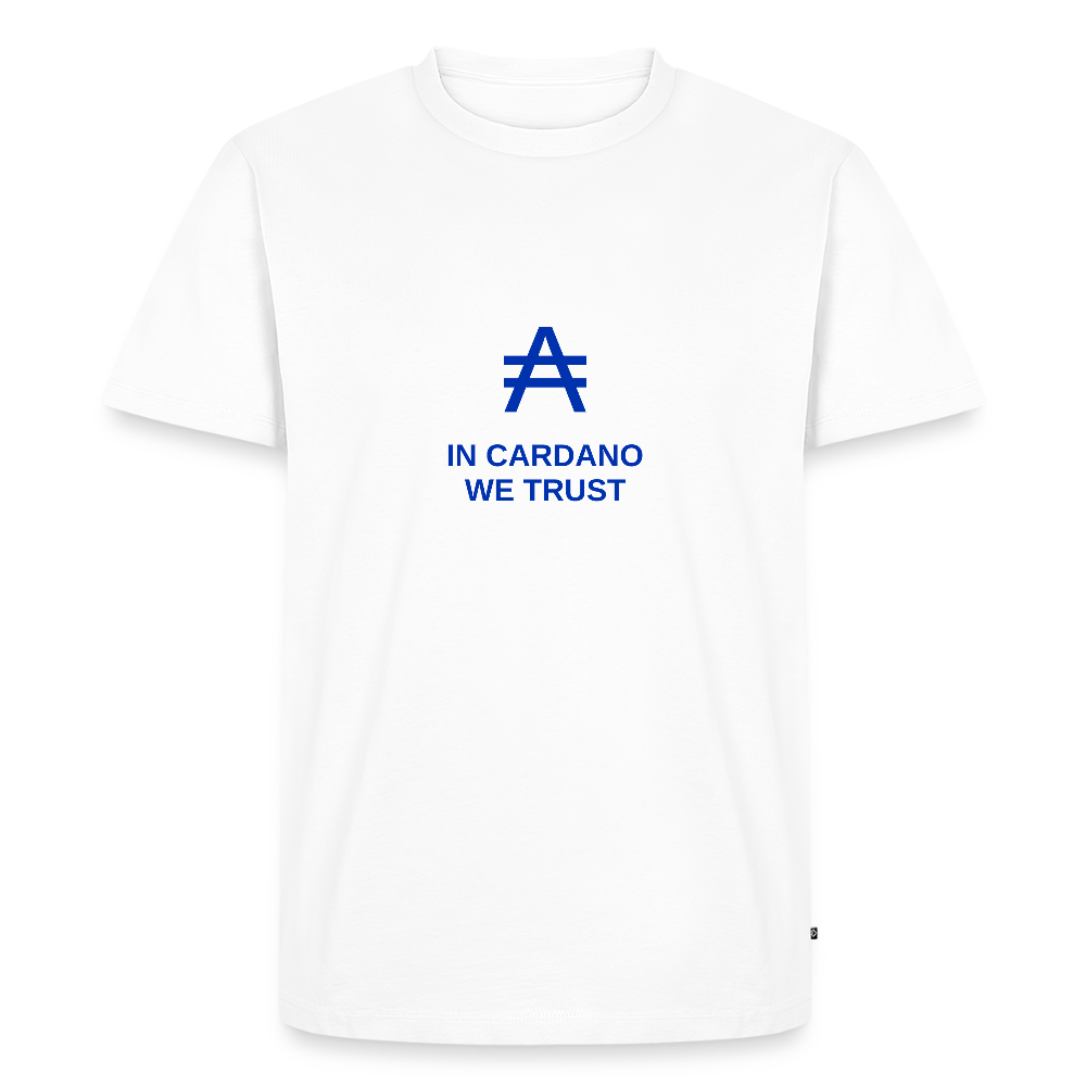 Premium T-Shirt Cardano - white
