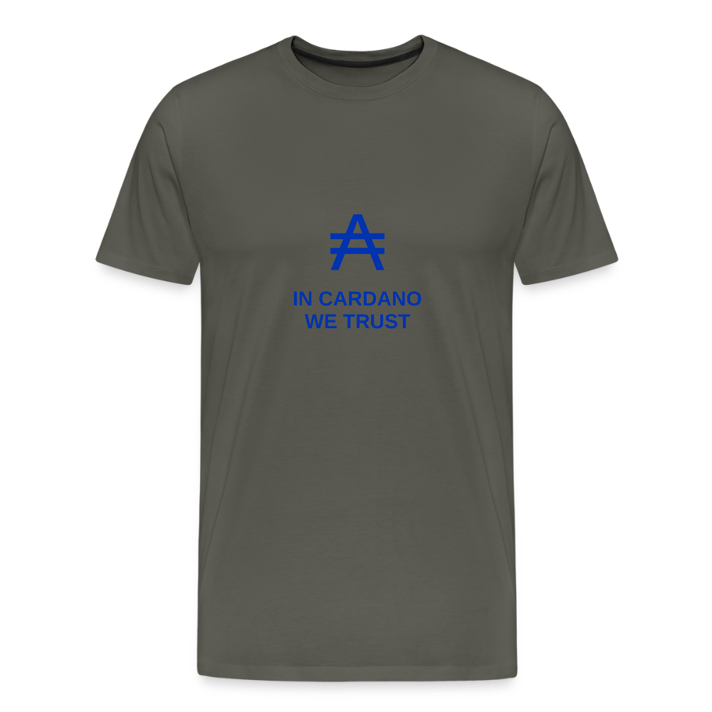 Premium T-Shirt Cardano - asphalt