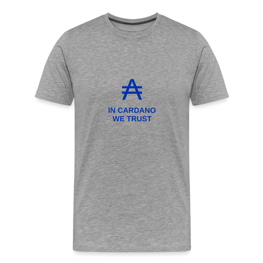 Premium T-Shirt Cardano - heather grey