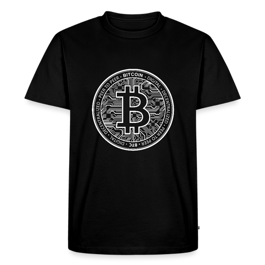 Premium T-Shirt Bitcoin Men - black